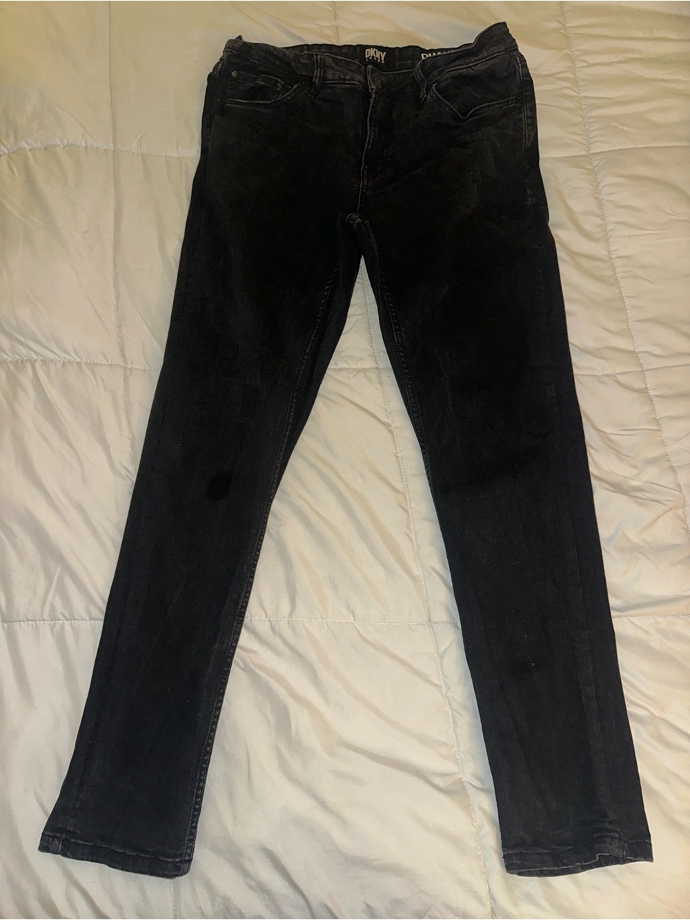DKNY Men's Black Skinny Jeans